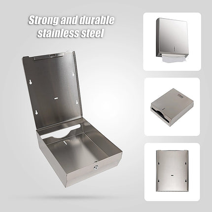 Paper Towel Dispenser Wall Mount Commercial Bathroom 8