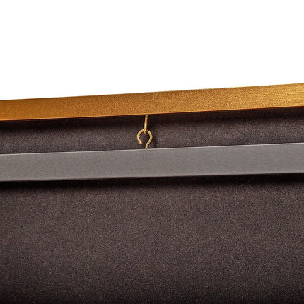 Wall Display/Case Lockable Rack 80cm Football Basketball Jersey Storage Box in Gold 3