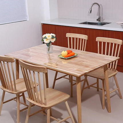 PVC Tablecloth Clear Plastic Cover Protector Mat 2