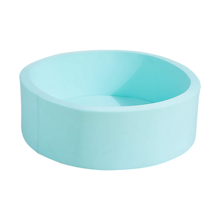 Round Ball Pit Playpen Enclosure – Safe Blue Play Area for Babies and Toddlers, Indoor or Outdoor