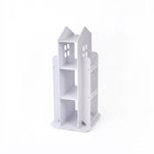 Rotating Bookcase Bookshelf Kid's Book Organiser Rack Wooden Castle Display Shelf