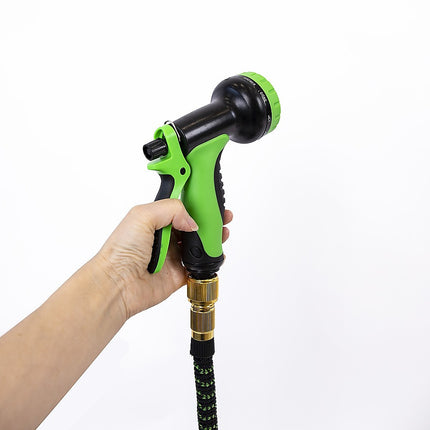 30m Heavy Duty Expandable Flexible Garden Hose with Water Spray Nozzle 3