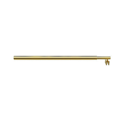 Glass Shower Screen Round Stabilising Pole in Gold 3