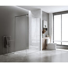 Glass Shower Screen Round Stabilising Pole in Gunmetal