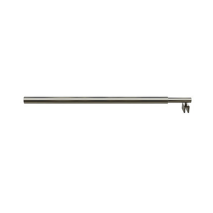 Glass Shower Screen Round Stabilising Pole in Gunmetal 3