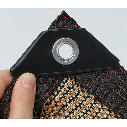 15m x 2m Fence Windscreen Privacy Screen Shade Cover Coffee Fabric Mesh Garden 7