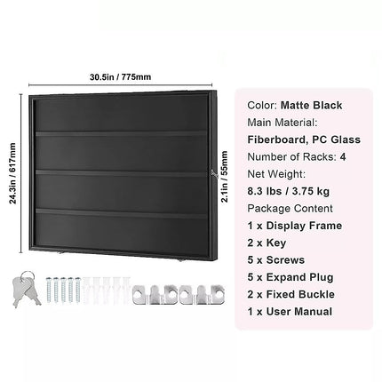 36 Graded Sports Card Display Case 5