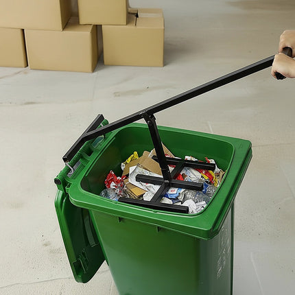 Wheelie Bin Compactor Manual Press Household Rubbish Trash Recycling Bins 3
