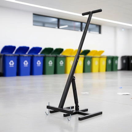 Wheelie Bin Compactor Manual Press Household Rubbish Trash Recycling Bins 5