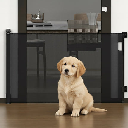 Retractable Baby Safety Fence Pet Stair Gate Barrier for Kids Dog Cat 3M 2