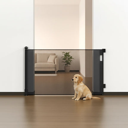 Retractable Baby Safety Fence Pet Stair Gate Barrier for Kids Dog Cat 3M 4