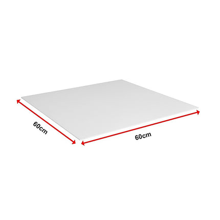 12x Smooth Drop Ceiling Tile 2ft x 2ft PVC Ceiling Panel 11
