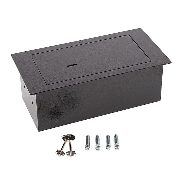 Underfloor Concealed Safe with Key – Heavy Duty Hidden Floor Security Box