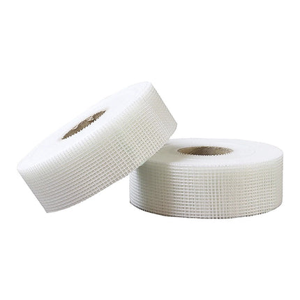 24-Pack Fibreglass Plasterboard Joint Tapes – 50mm x 90m Self-Adhesive Drywall Mesh Rolls 6