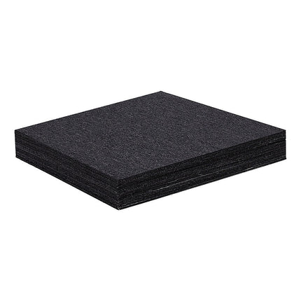 5m² Black Carpet Tiles Set – Commercial & Domestic Flooring for Office, Retail, Home 4