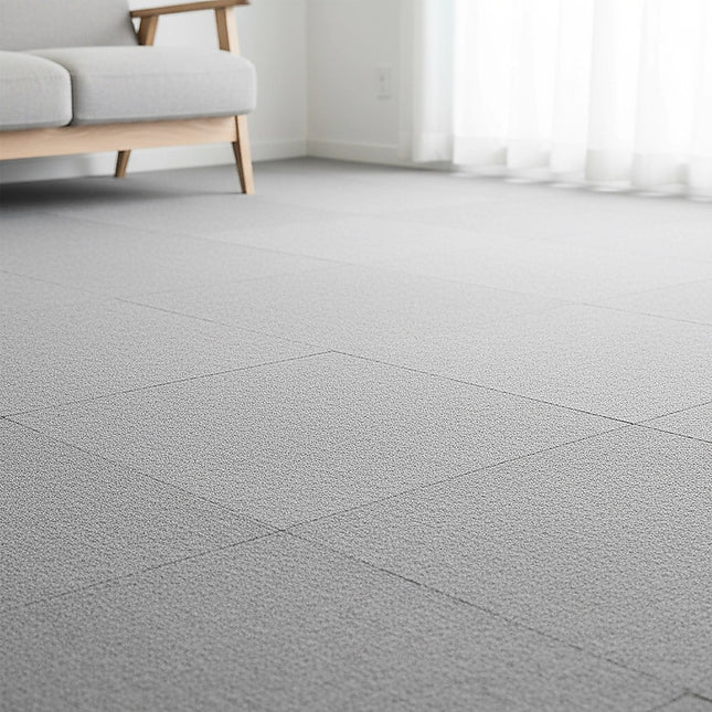 5m² Light Grey Carpet Tiles Set – Commercial & Domestic Flooring for Office, Retail, Home 2