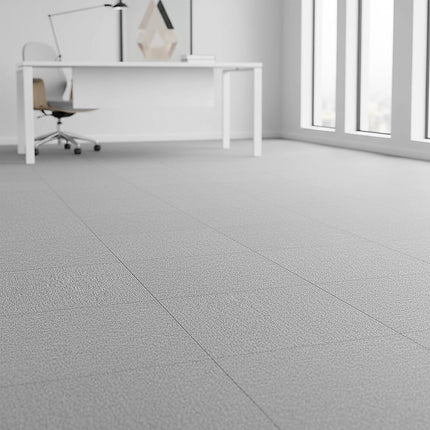 5m² Light Grey Carpet Tiles Set – Commercial & Domestic Flooring for Office, Retail, Home 7