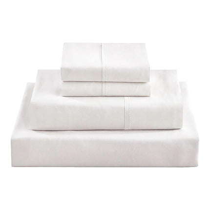 Queen Bed Sheet Set – 1800 Series Microfiber, Deep Pocket, Soft & Breathable, White 5