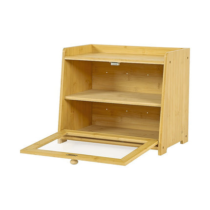 Enclosed Bread Box – Large Kitchen Countertop Bread Storage Container for Freshness & Organisation 6