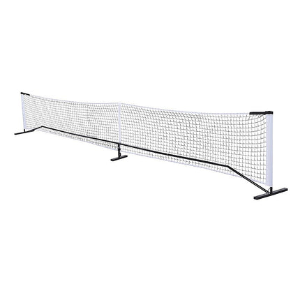 Portable 6.7m Pickleball Net Set – Heavy Duty Metal Frame with Wheels 2