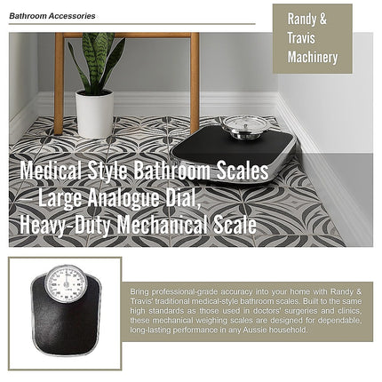 Medical Style Bathroom Scales Large Analogue Dial Heavy Duty Mechanical Scale for Home Use 6