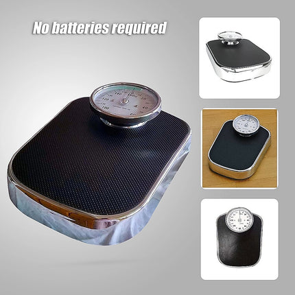 Medical Style Bathroom Scales Large Analogue Dial Heavy Duty Mechanical Scale for Home Use 10