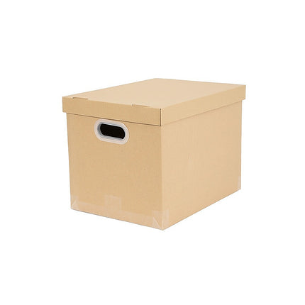 10Pcs Corrugated Cardboard Storage Boxes – Multi-Purpose Organising Cartons 10