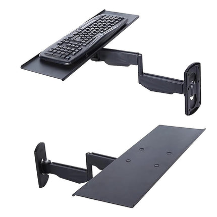 Wall Mount Keyboard Tray – Adjustable Folding Arm Workstation 6