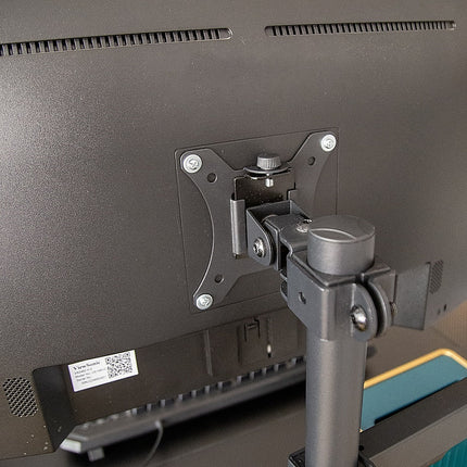 Triple Monitor Mount Stand – Desk Clamp with 3 Adjustable Arms for Multi-Screen Setup 7
