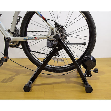 Indoor Bicycle Trainer – Magnetic Stationary Bike Stand for Home Fitness Workouts 2