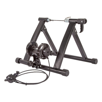 Indoor Bicycle Trainer – Magnetic Stationary Bike Stand for Home Fitness Workouts 4