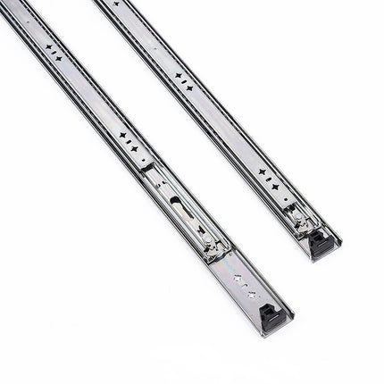 80cm Drawer Runners Pair – Heavy Duty 100kg Locking Slide Rails 3