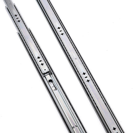 80cm Drawer Runners Pair – Heavy Duty 100kg Locking Slide Rails 4