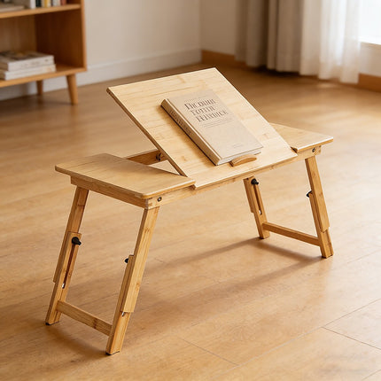 Folding Laptop Bed Table – Portable Rectangular Desk for Bedroom & Home Workstation 2