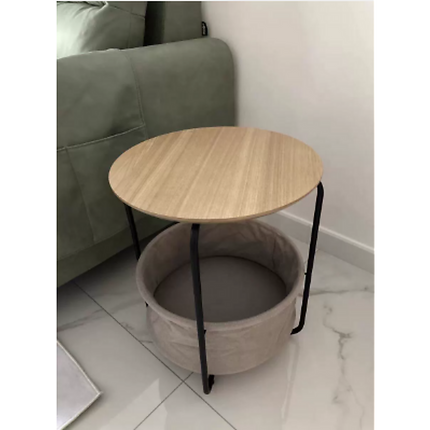 Modern Bedside Table Nightstand Storage for Bedroom or Living Room 4