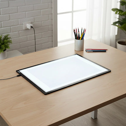 A2 LED Light Box for Drawing, Calligraphy & Tracing Artists Pad 2