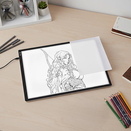 A2 LED Light Box for Drawing, Calligraphy & Tracing Artists Pad 5
