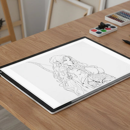 A2 LED Light Box for Drawing, Calligraphy & Tracing Artists Pad 7