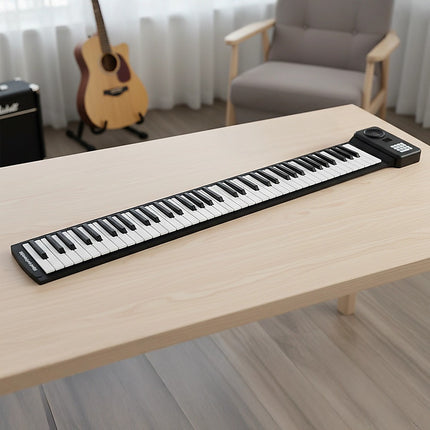 88 Key Portable Foldable Silicone Electronic Keyboard Piano Music 2
