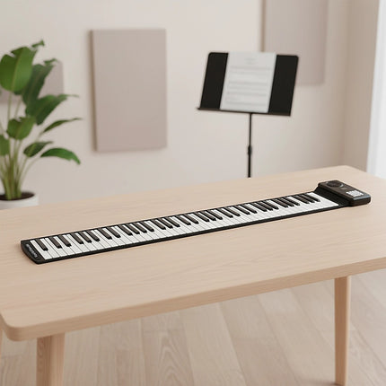 88 Key Portable Foldable Silicone Electronic Keyboard Piano Music 7