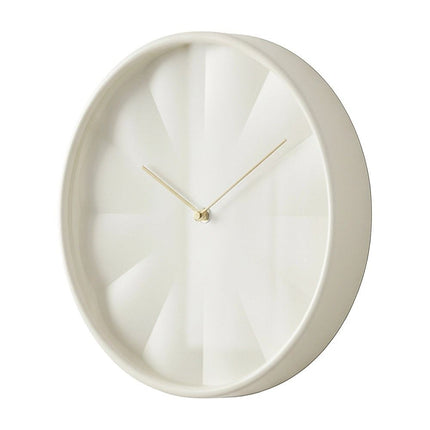 30cm Round Wall Clock Silent Sweep Modern ABS Frame