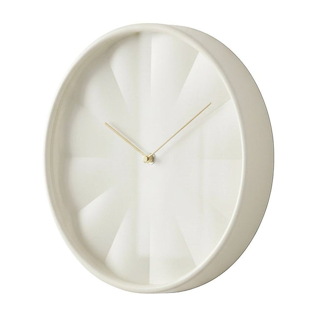 30cm Round Wall Clock Silent Sweep Modern ABS Frame