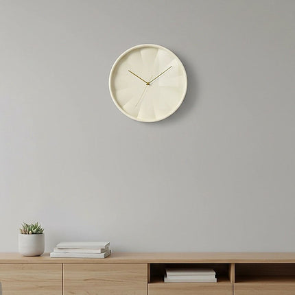 30cm Round Wall Clock Silent Sweep Modern ABS Frame 5