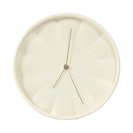 30cm Round Wall Clock Silent Sweep Modern ABS Frame 8