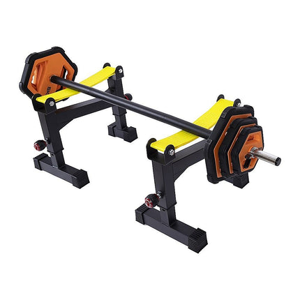 2x Deadlift Sling Racks Barbell Jack Squat Wedge 4