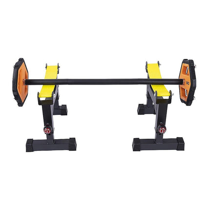 2x Deadlift Sling Racks Barbell Jack Squat Wedge 6