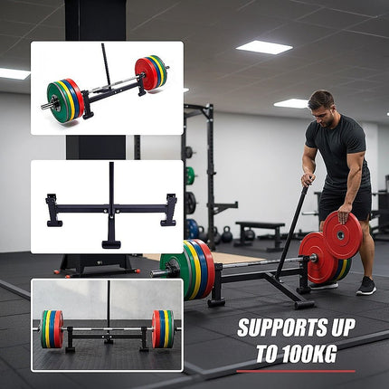 Heavy Duty Steel Deadlift Jack with Anti Slip Handle 10