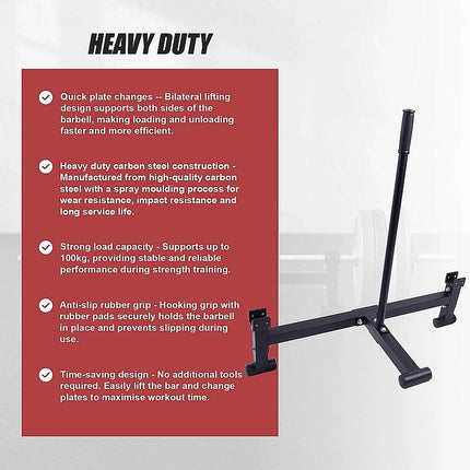 Heavy Duty Steel Deadlift Jack with Anti Slip Handle 11
