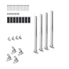 2 Set Adjustable Solar Panel Tilt Mount Brackets