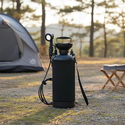 Portable 12L Camping Shower - 10 Spray Modes & Lock Switch 2